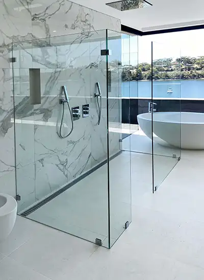 Shower Screen Designs - Clear Glass 2